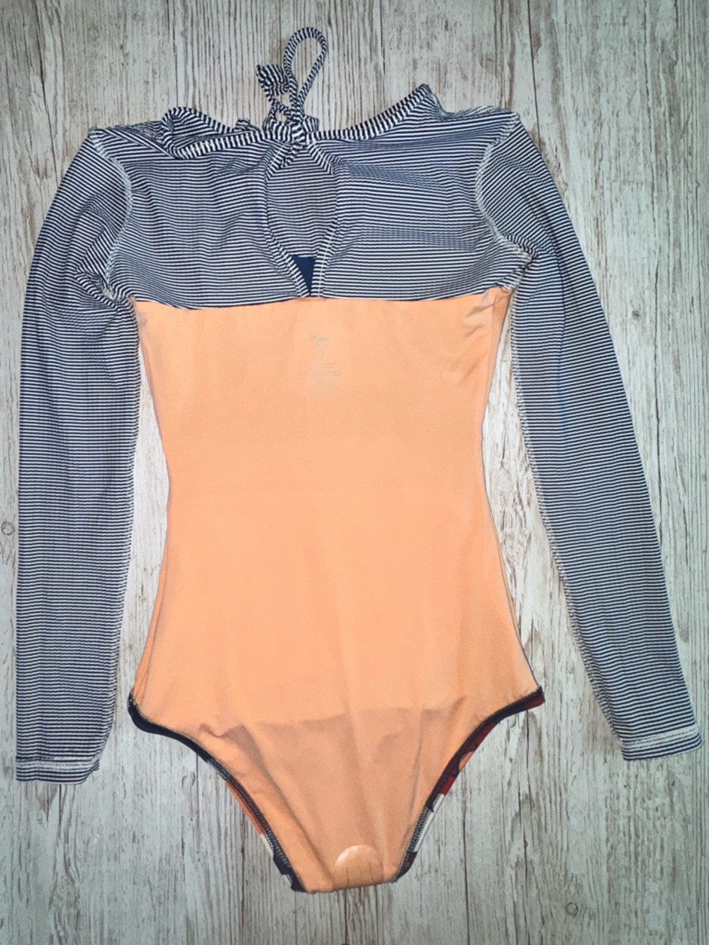 NWT Seea Hermosa Long Sleeve One Piece Swimsuit Bathing Suit Marguerite S - Picture 12 of 16